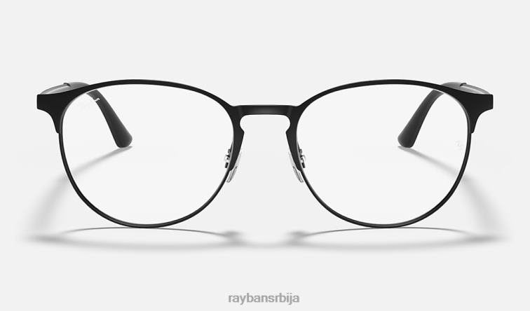Ray-Ban рб6375 оптицс P0HP2060 наочаре мат црна мушкарци