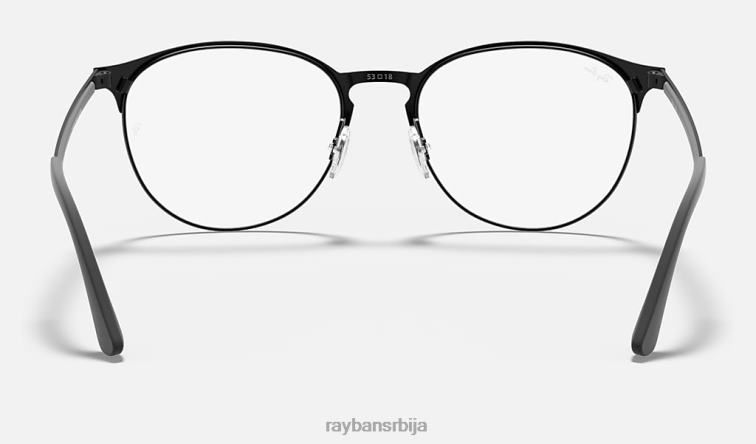 Ray-Ban рб6375 оптицс P0HP2060 наочаре мат црна мушкарци
