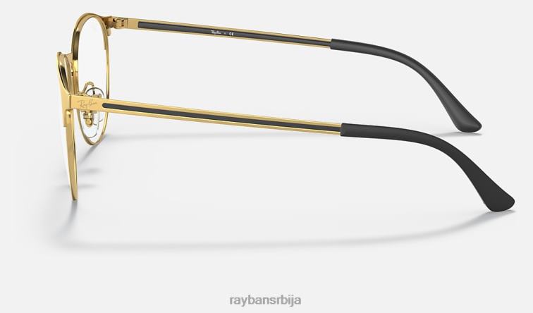 Ray-Ban рб6375 оптицс P0HP2066 наочаре мат злато мушкарци
