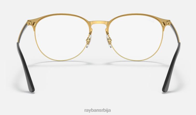 Ray-Ban рб6375 оптицс P0HP2066 наочаре мат злато мушкарци