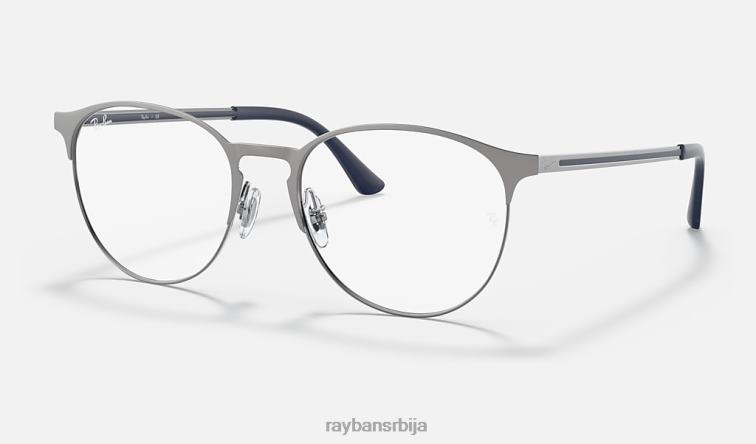 Ray-Ban рб6375 оптицс P0HP2067 наочаре мат гунметал мушкарци