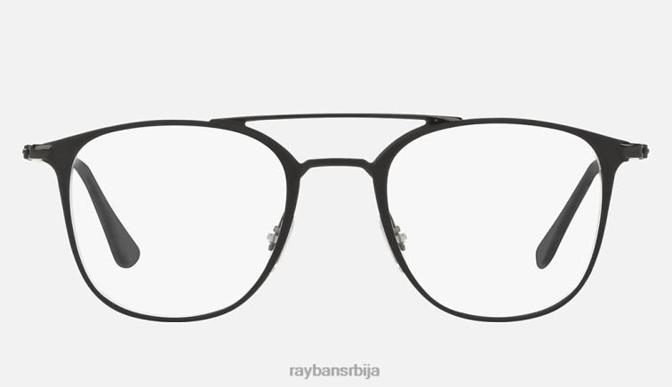 Ray-Ban рб6377 оптицс P0HP2501 наочаре мат црна мушкарци