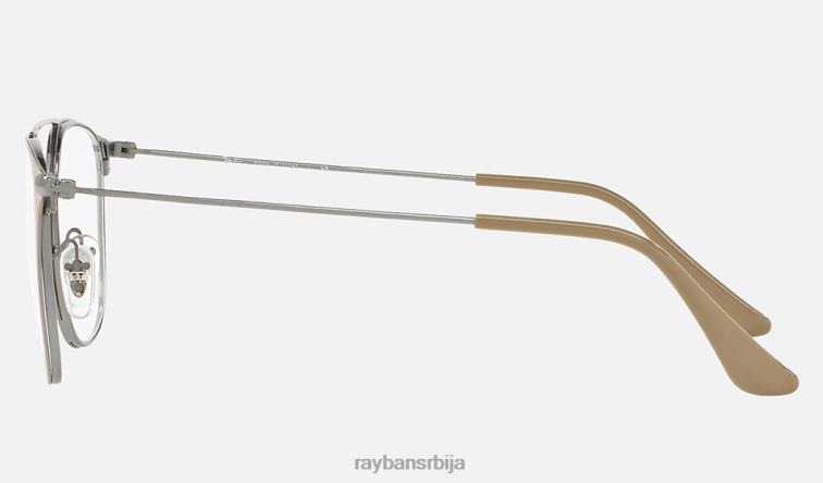 Ray-Ban рб6377 оптицс P0HP2503 наочаре углачан светлосмеђи мушкарци