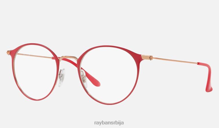 Ray-Ban рб6378 ​​оптицс P0HP1658 наочаре углачано црвено мушкарци