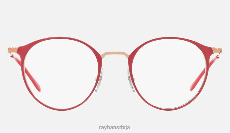 Ray-Ban рб6378 ​​оптицс P0HP1658 наочаре углачано црвено мушкарци