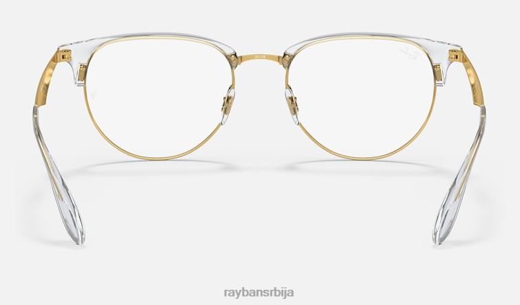 Ray-Ban рб6396 оптицс P0HP2119 наочаре углачано злато мушкарци