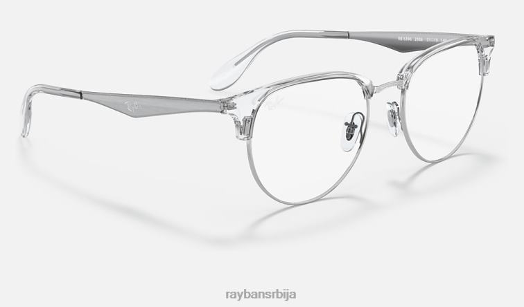 Ray-Ban рб6396 оптицс P0HP2120 наочаре углачано сребро мушкарци