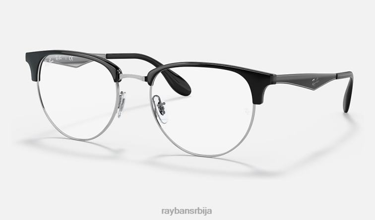 Ray-Ban рб6396 оптицс P0HP2121 наочаре углачано сребро мушкарци