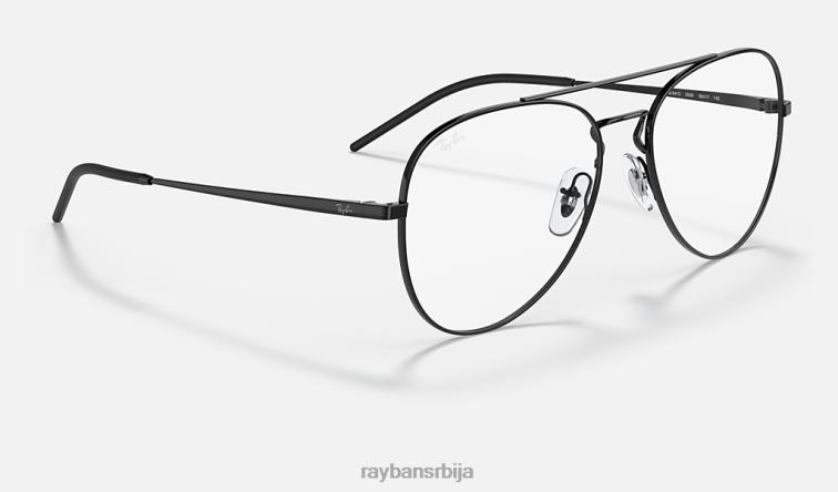 Ray-Ban рб6413 оптицс P0HP1747 наочаре углачана црна мушкарци