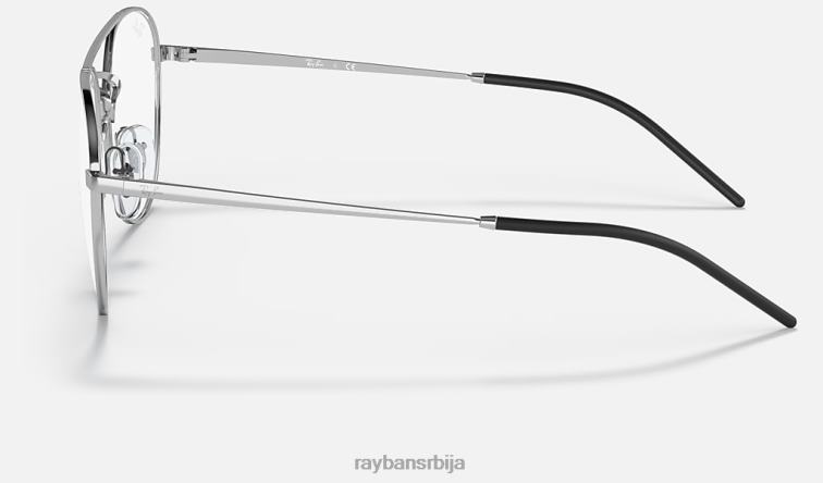 Ray-Ban рб6414 оптицс P0HP2009 наочаре углачано сребро мушкарци