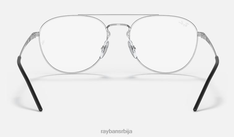 Ray-Ban рб6414 оптицс P0HP2009 наочаре углачано сребро мушкарци