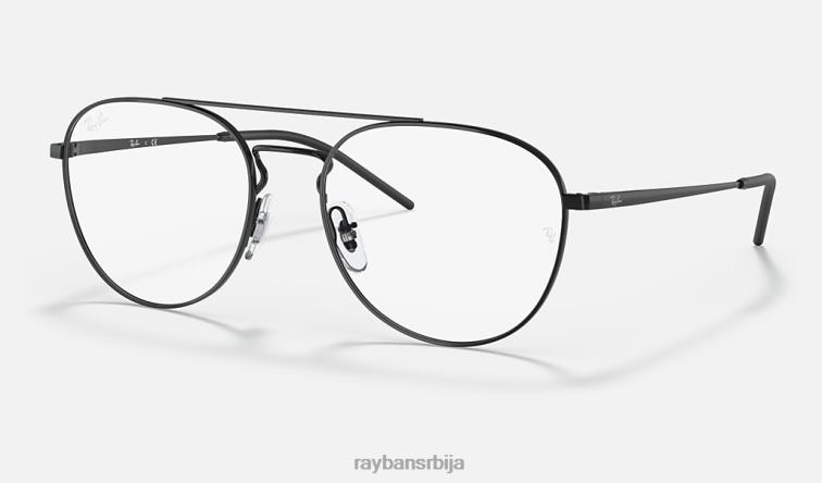 Ray-Ban рб6414 оптицс P0HP2013 наочаре углачана црна мушкарци