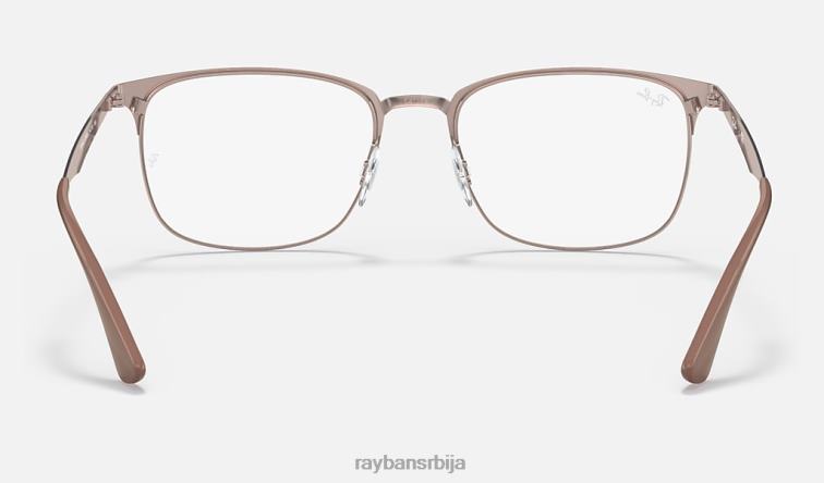 Ray-Ban рб6421 оптицс P0HP2299 наочаре углачана беж на бакру мушкарци