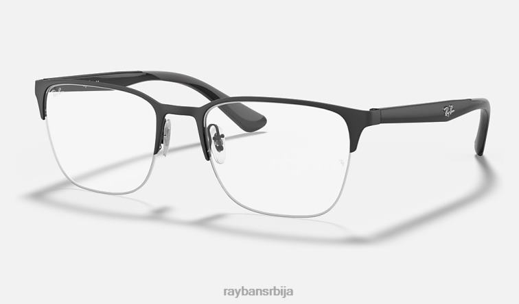 Ray-Ban рб6428 оптицс P0HP2326 наочаре мат црна мушкарци