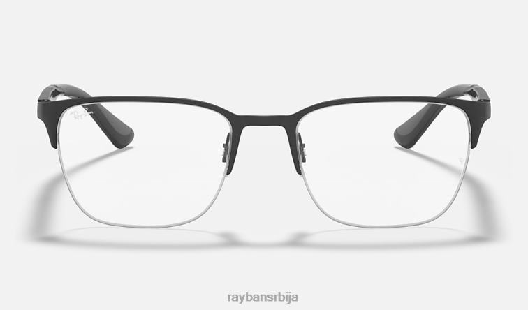 Ray-Ban рб6428 оптицс P0HP2326 наочаре мат црна мушкарци