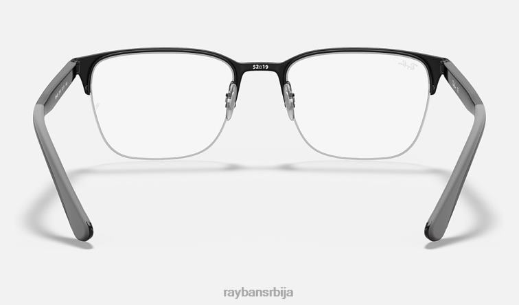 Ray-Ban рб6428 оптицс P0HP2326 наочаре мат црна мушкарци