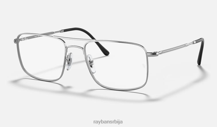 Ray-Ban рб6434 оптицс P0HP1898 наочаре углачано сребро мушкарци