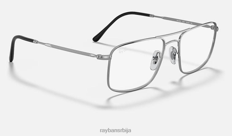 Ray-Ban рб6434 оптицс P0HP1898 наочаре углачано сребро мушкарци