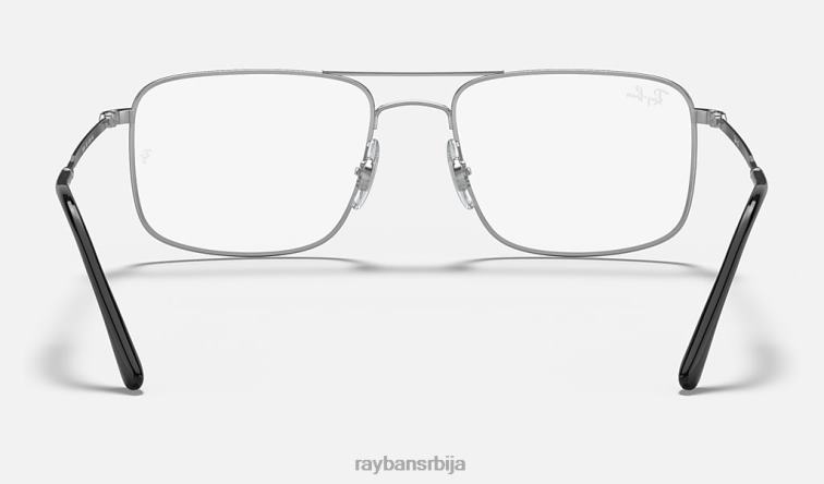 Ray-Ban рб6434 оптицс P0HP1898 наочаре углачано сребро мушкарци
