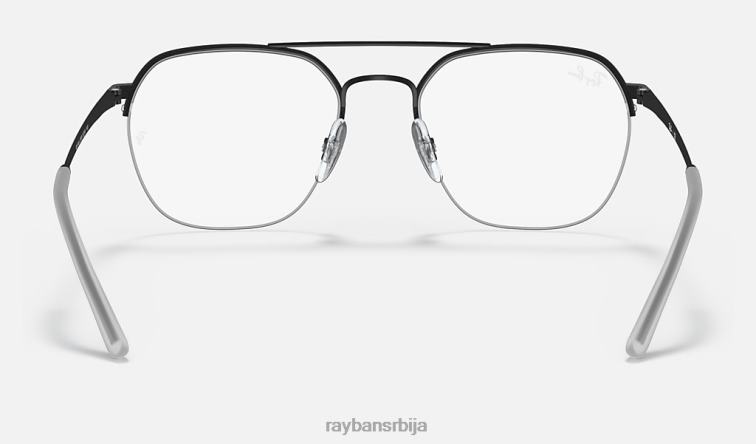 Ray-Ban рб6444 оптицс P0HP2356 наочаре углачана црна мушкарци