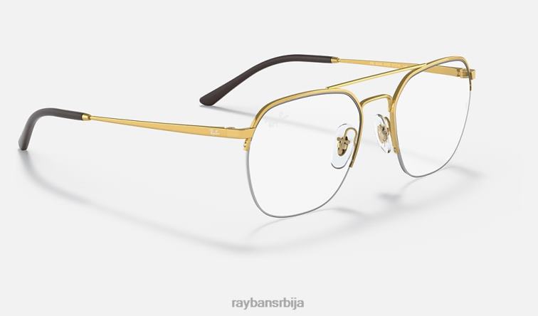 Ray-Ban рб6444 оптицс P0HP2357 наочаре углачано злато мушкарци