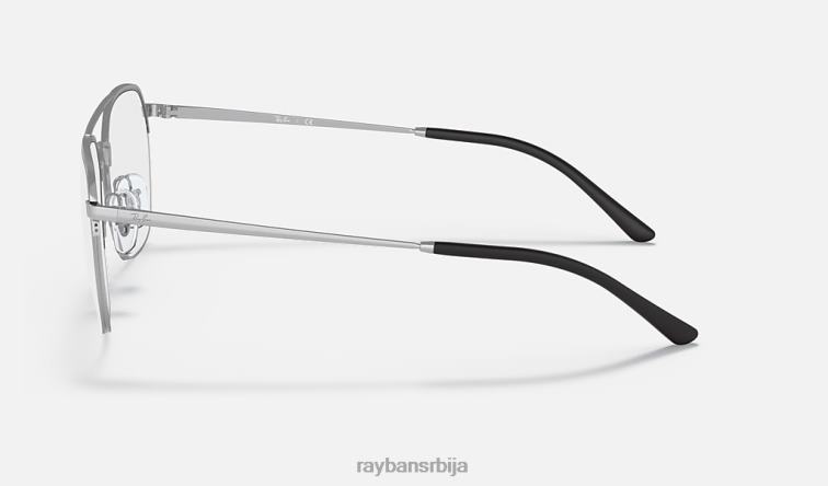 Ray-Ban рб6444 оптицс P0HP2358 наочаре углачано сребро мушкарци