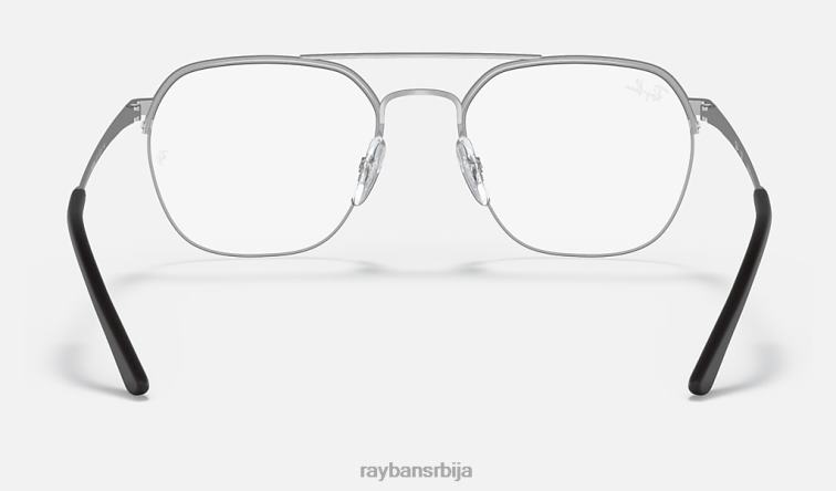 Ray-Ban рб6444 оптицс P0HP2358 наочаре углачано сребро мушкарци