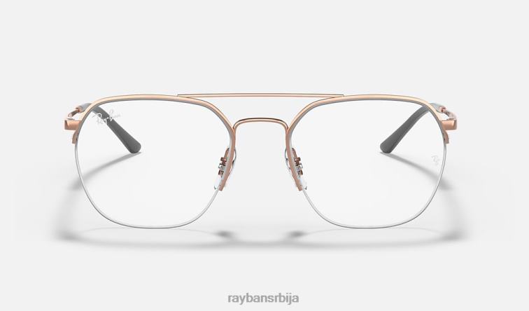 Ray-Ban рб6444 оптицс P0HP2359 наочаре углачано злато мушкарци