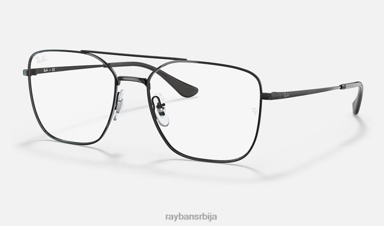 Ray-Ban рб6450 оптицс P0HP2523 наочаре углачана црна мушкарци
