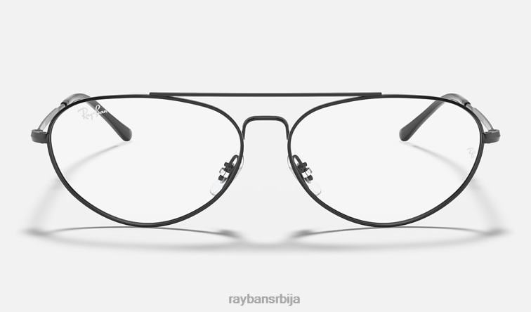 Ray-Ban рб6454 оптицс P0HP2402 наочаре углачана црна мушкарци