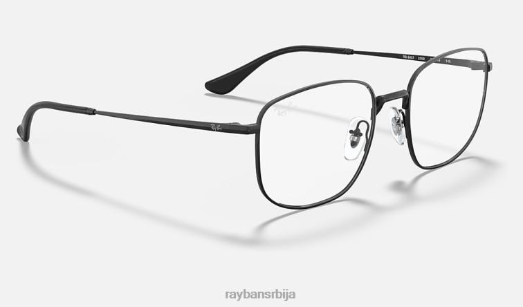 Ray-Ban рб6457 оптицс P0HP2327 наочаре углачана црна мушкарци