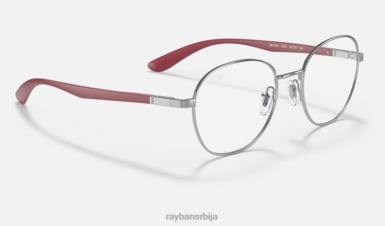 Ray-Ban рб6461 оптицс P0HP2344 наочаре углачано сребро мушкарци