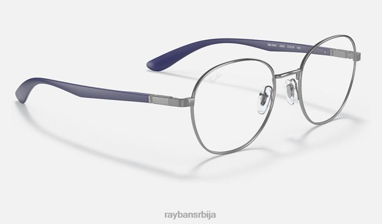 Ray-Ban рб6461 оптицс P0HP2345 наочаре углачан гунметал мушкарци