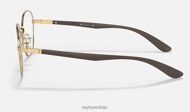 Ray-Ban рб6461 оптицс P0HP2346 наочаре углачано злато мушкарци
