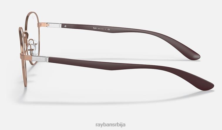 Ray-Ban рб6461 оптицс P0HP2347 наочаре углачан бакар мушкарци