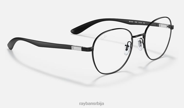Ray-Ban рб6461 оптицс P0HP2348 наочаре углачана црна мушкарци