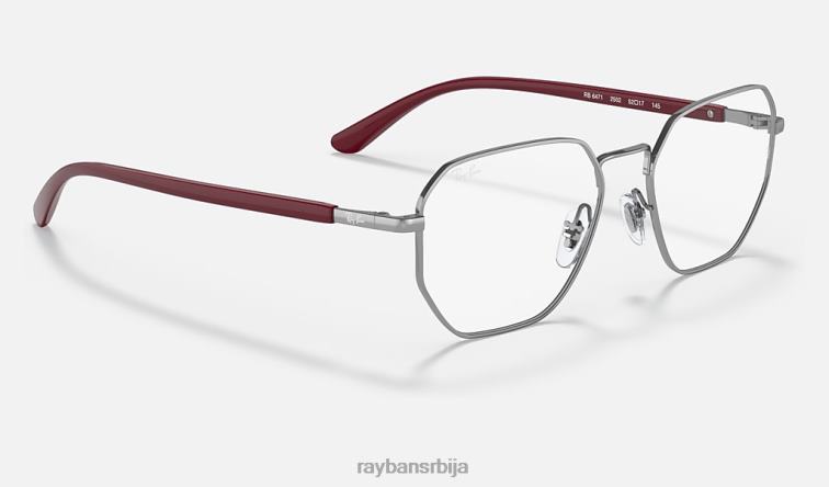 Ray-Ban рб6471 оптицс P0HP2330 наочаре углачан гунметал мушкарци