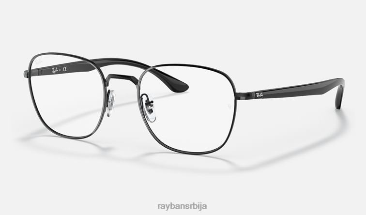 Ray-Ban рб6477 оптицс P0HP1856 наочаре углачана црна мушкарци