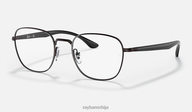Ray-Ban рб6477 оптицс P0HP1858 наочаре углачан браон мушкарци