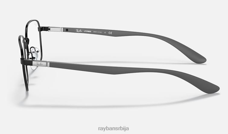 Ray-Ban рб6478 оптицс P0HP1840 наочаре углачана црна мушкарци