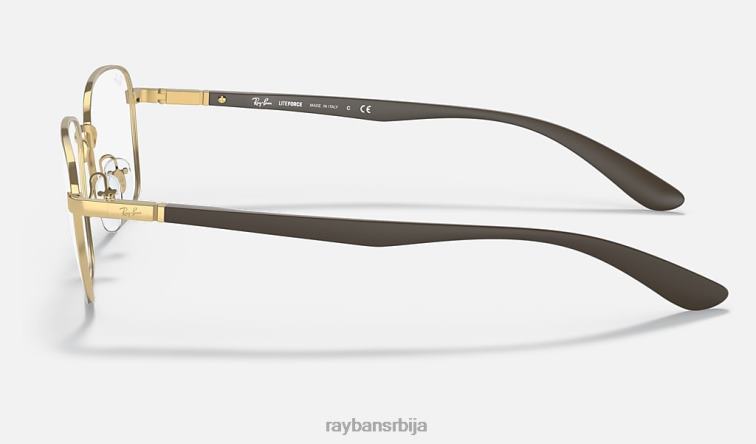 Ray-Ban рб6478 оптицс P0HP1842 наочаре углачано злато мушкарци