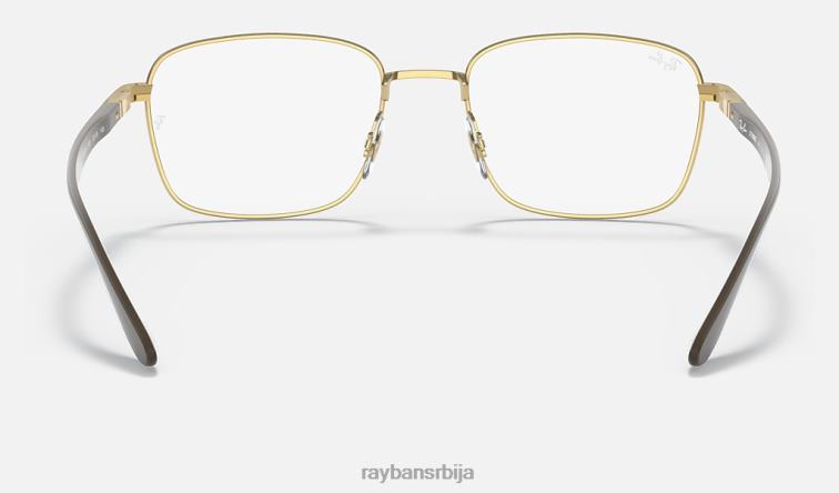 Ray-Ban рб6478 оптицс P0HP1842 наочаре углачано злато мушкарци