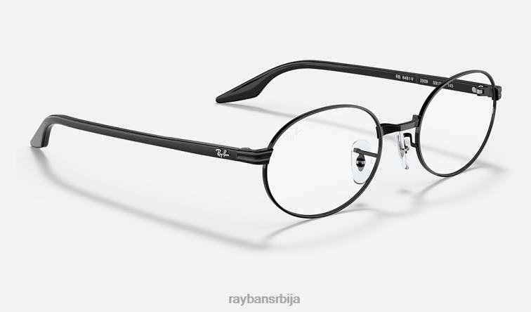 Ray-Ban рб6481в оптицс P0HP2072 наочаре углачана црна мушкарци