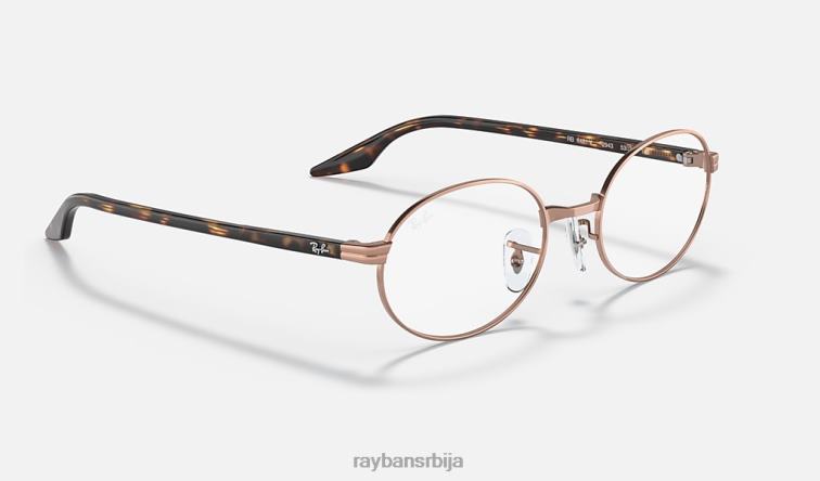 Ray-Ban рб6481в оптицс P0HP2073 наочаре углачан бакар мушкарци