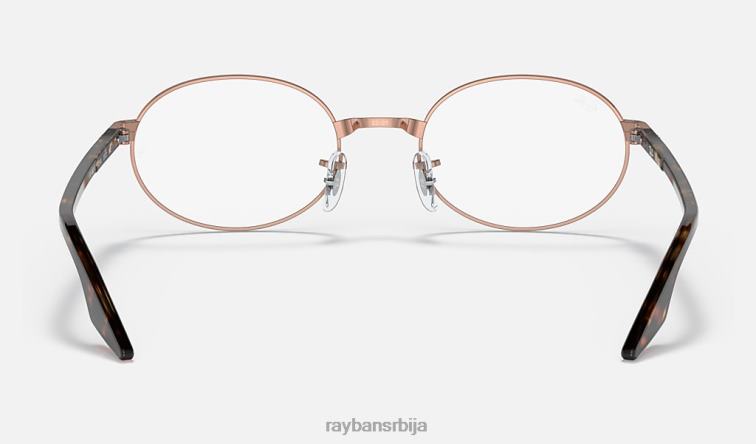 Ray-Ban рб6481в оптицс P0HP2073 наочаре углачан бакар мушкарци