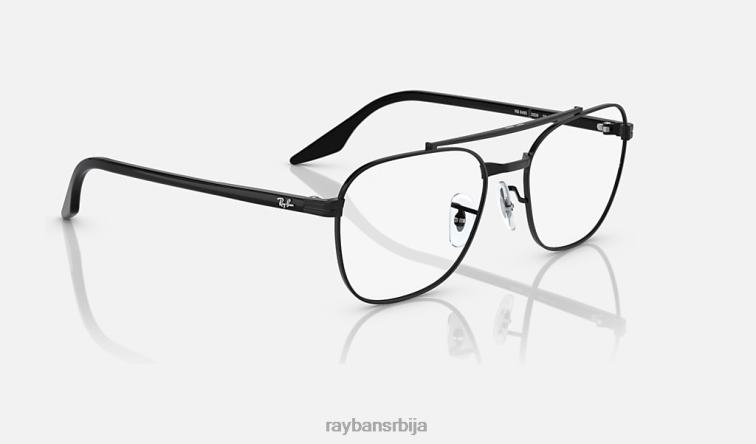 Ray-Ban рб6485 оптицс P0HP2167 наочаре углачана црна мушкарци