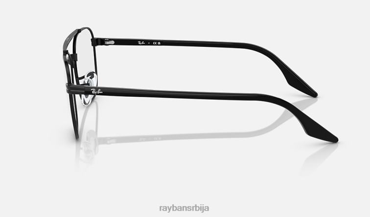 Ray-Ban рб6485 оптицс P0HP2167 наочаре углачана црна мушкарци