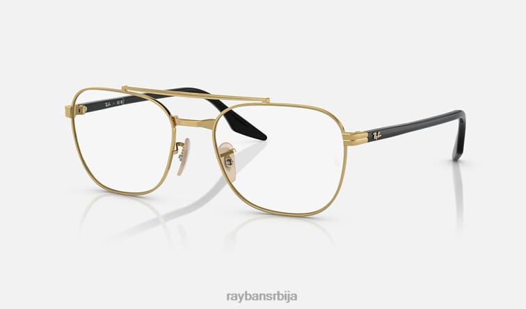 Ray-Ban рб6485 оптицс P0HP2170 наочаре углачано злато мушкарци