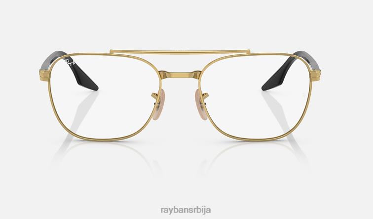 Ray-Ban рб6485 оптицс P0HP2170 наочаре углачано злато мушкарци