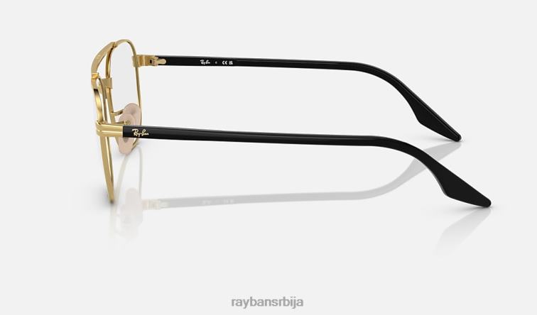 Ray-Ban рб6485 оптицс P0HP2170 наочаре углачано злато мушкарци